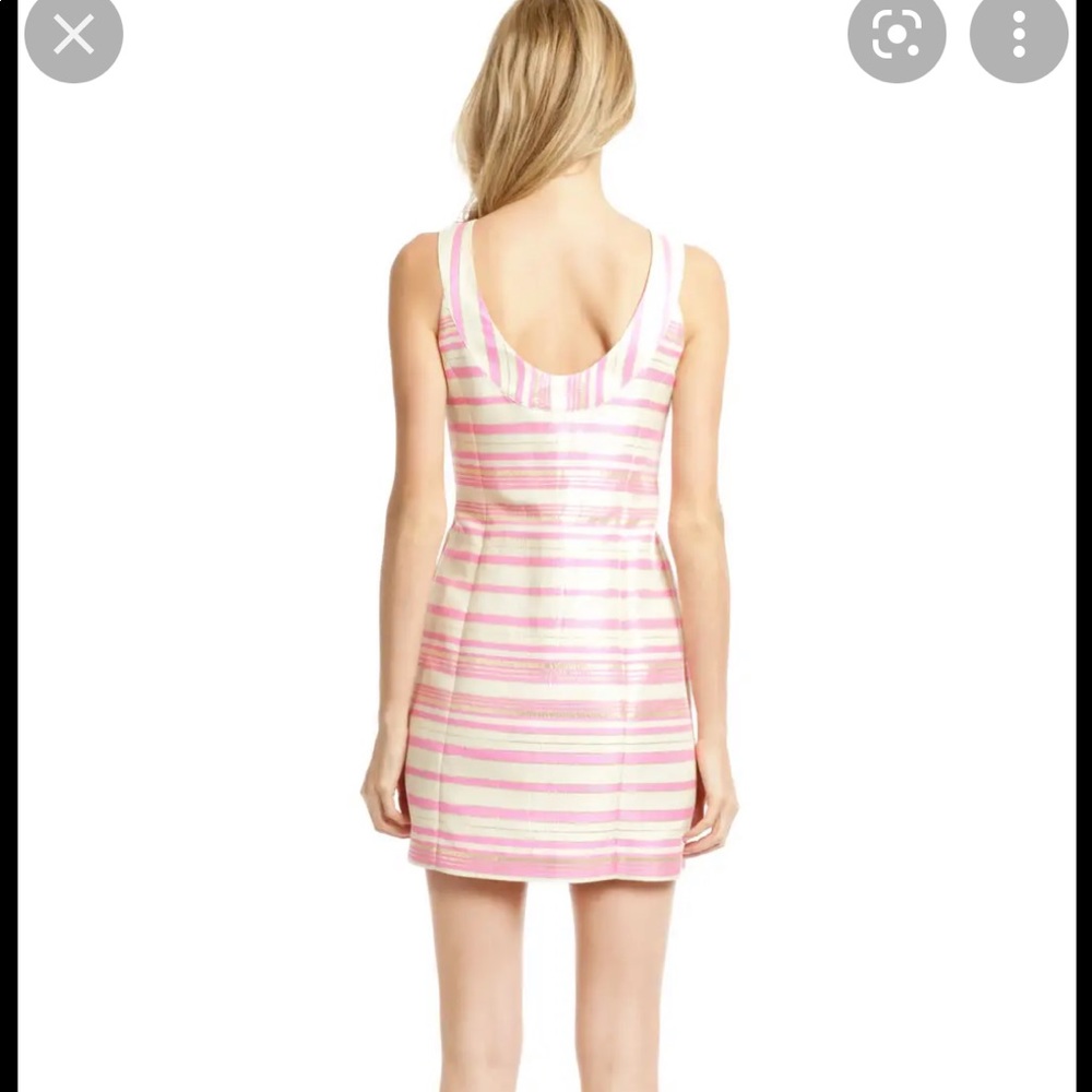 Lilly Pulitzer Candy Striper Bow Shift - Picture 2 of 8
